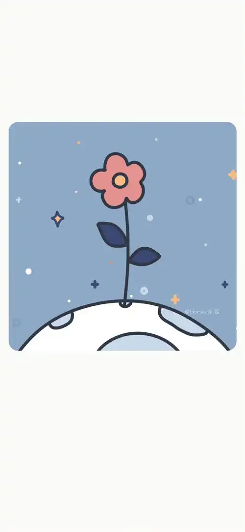 不是烂大街的那种 让人眼前一亮 做锁屏聊天背景都很好看 很干净很